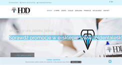 Desktop Screenshot of holdental.pl